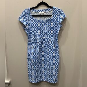 Jude Connally Patty Mini Short Sleeve Shift Dress with Golf Pocket